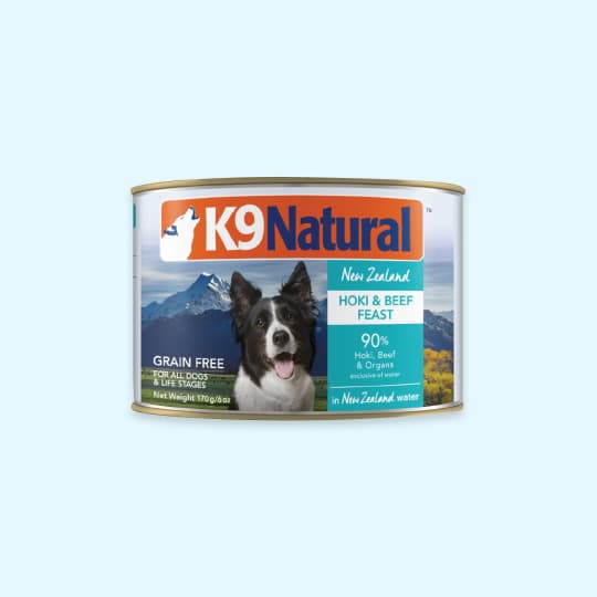 강아지 사료 K9 주식캔 호키 비프 170g, 25% 적립 혜택 제공