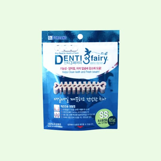 강아지 덴탈껌 포켄스 덴티페어리 초소형견용, 25% 적립 혜택 제공