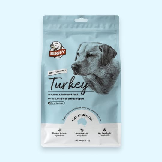 강아지 사료 벅시 에어드라이 칠면조 1.1kg, 27% 적립 혜택 제공