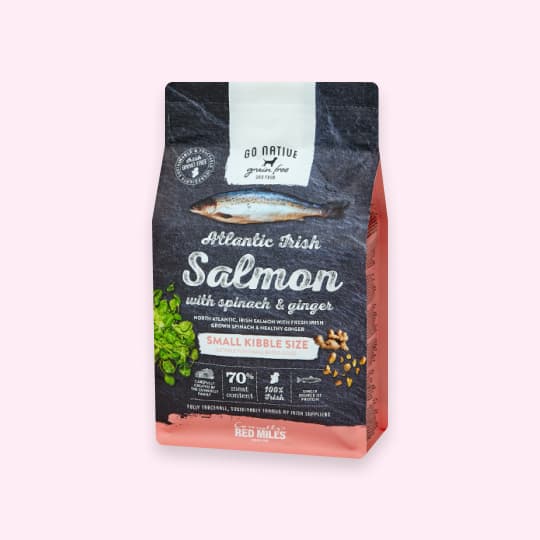 강아지 사료 고네이티브 스몰브리드 키블 연어 1.5kg, 26% 적립 혜택 제공