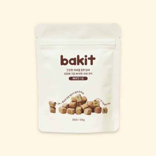 강아지 간식 쿠키 포옹 베이킷 닭, 30% 적립 혜택 제공
