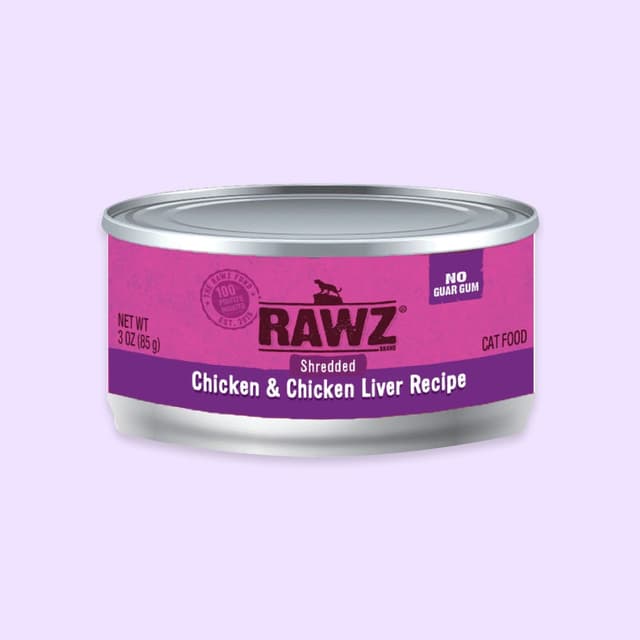 고양이 습식 사료 로우즈 슈레디드 캔 치킨 치킨간 85g, 30% 적립 혜택 제공