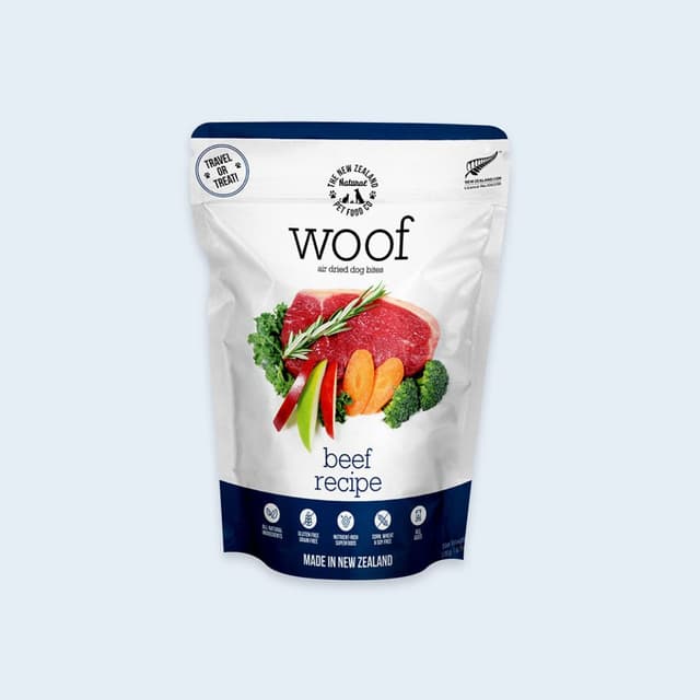 강아지 사료 워프 에어드라이 소고기 100g, 25% 적립 혜택 제공