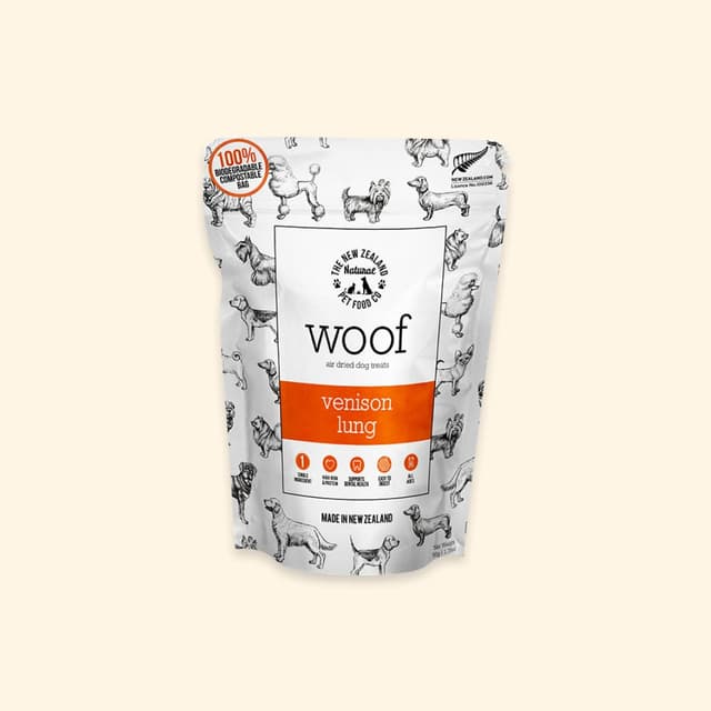 강아지 간식 워프 에어드라이 사슴 허파(베니슨 렁) 50g, 27% 적립 혜택 제공