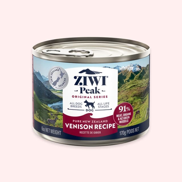 강아지 습식 사료 지위픽 캔 사슴고기 170g, 22% 적립 혜택 제공